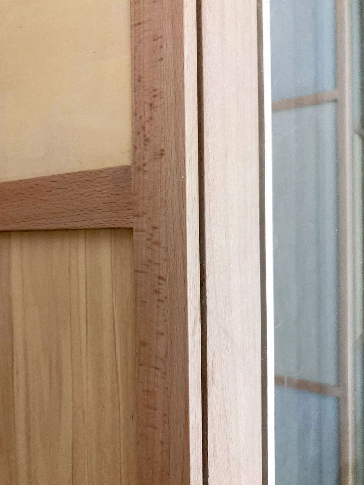 Cloisons bureaux panneaux bois réemploi gisements divers menuiseries vitrées Paris